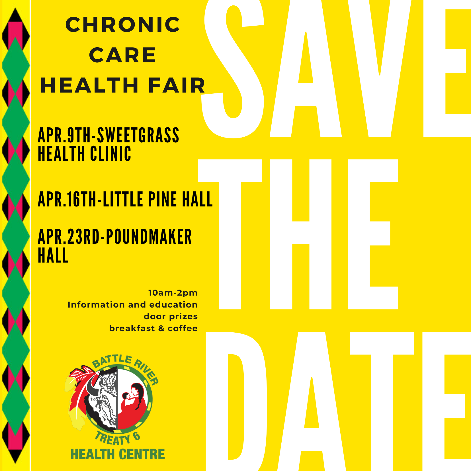 Chronic Health Fair - Save the Date