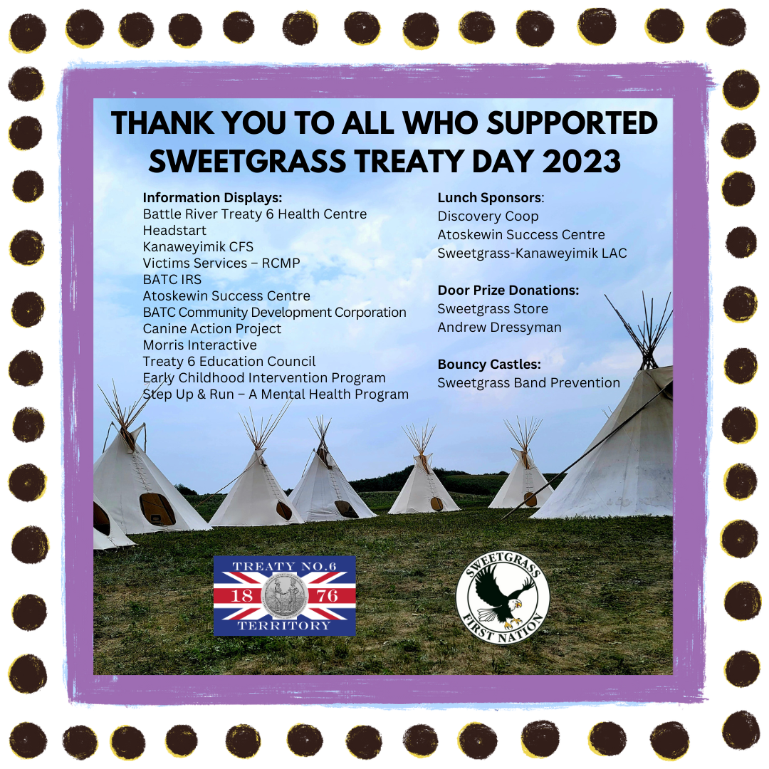 Treaty Day Thank you