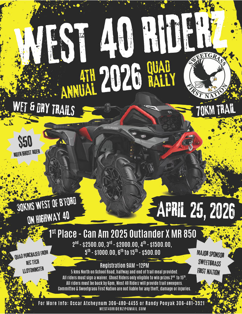 West 40 Riderz Quad Rally 2026