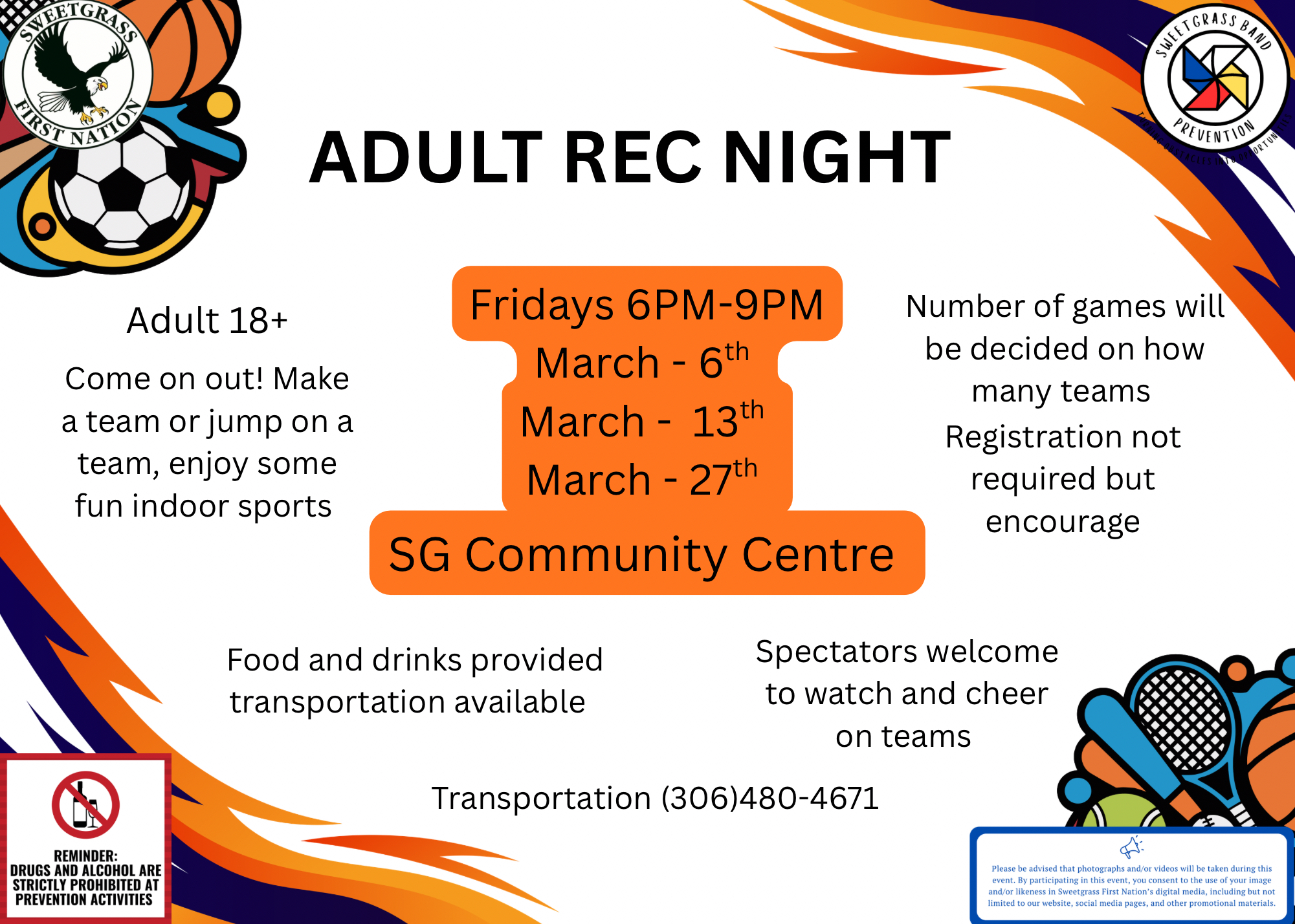 Adult Rec Nights