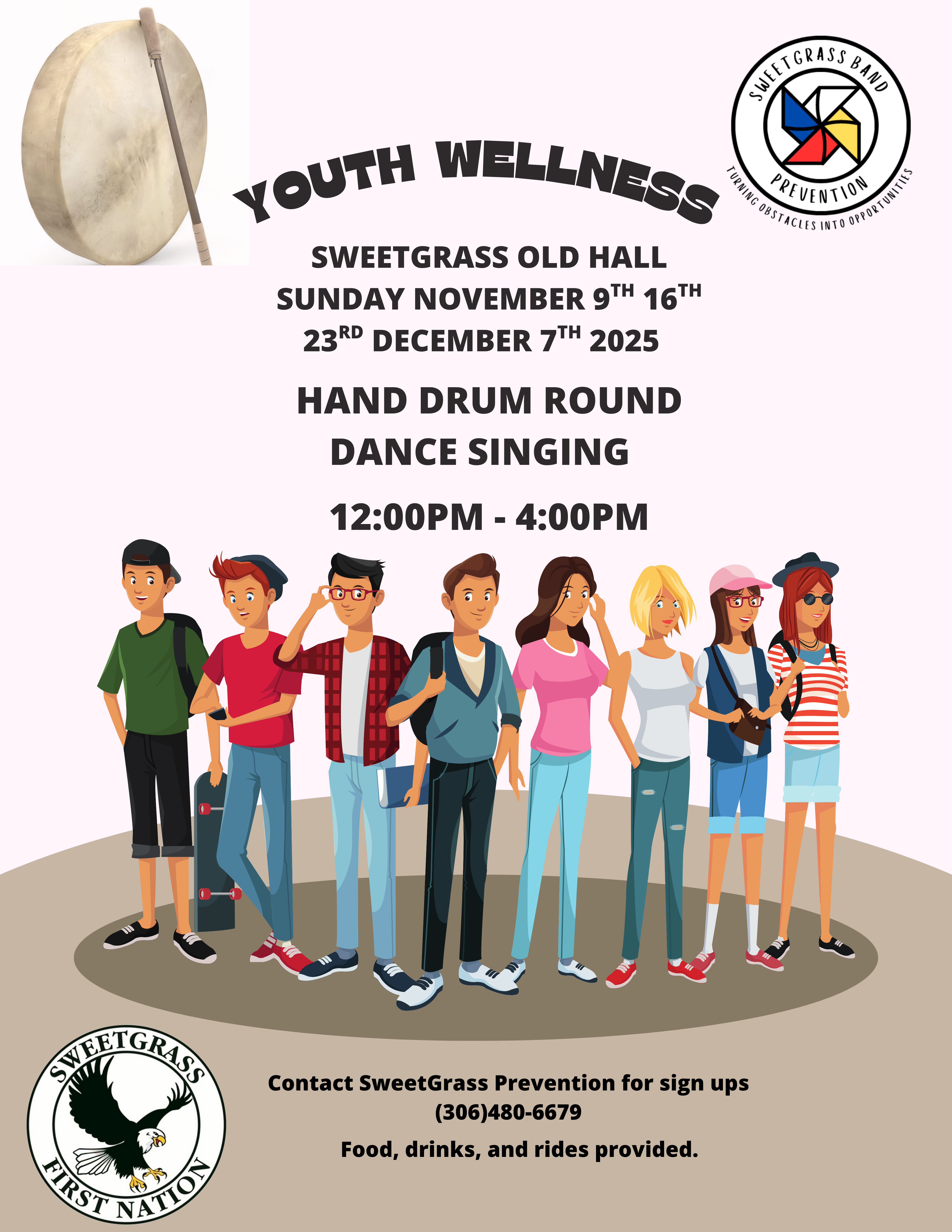 Youth Hand Drum Round Dance Singing