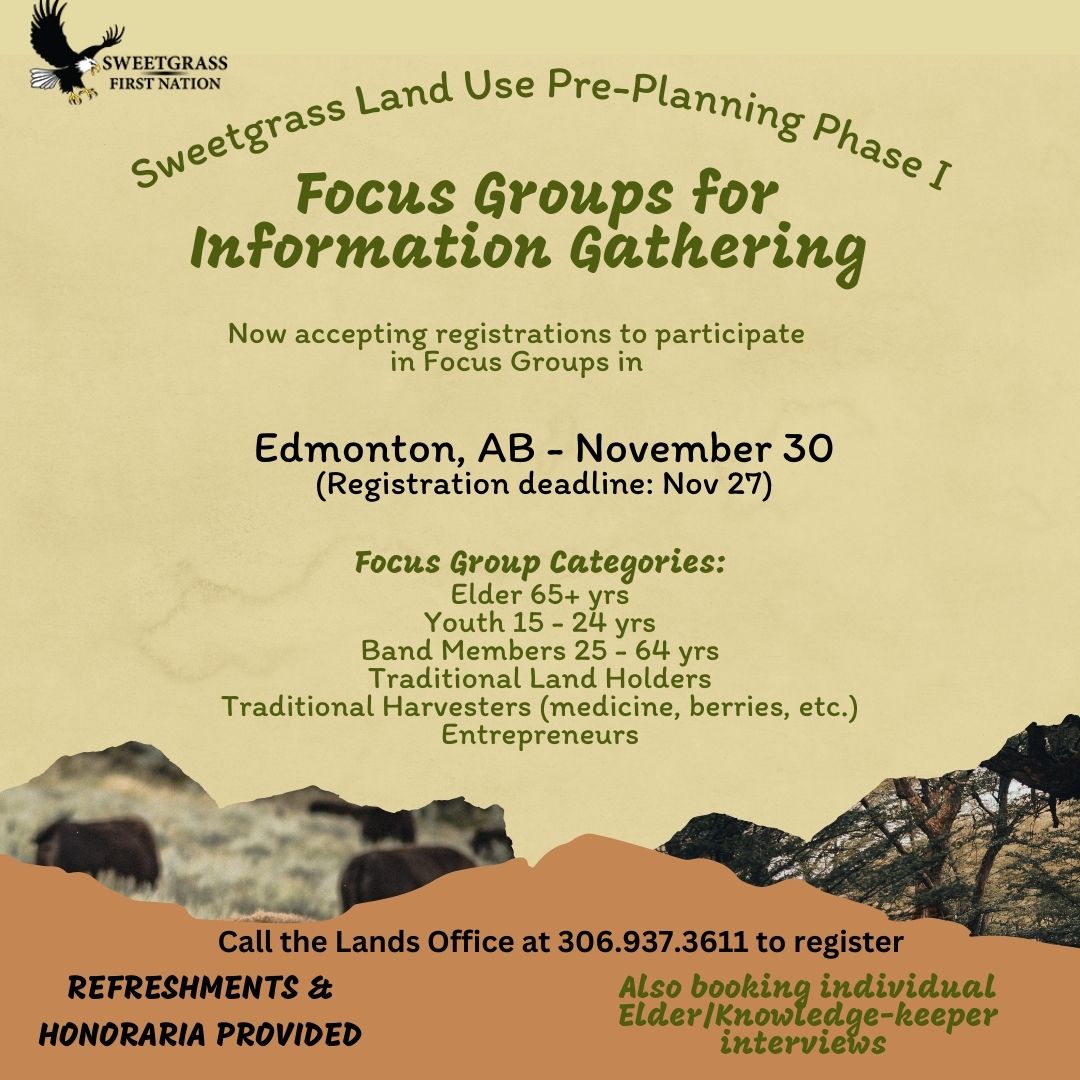 Edmonton Focus Group - Land Use Pre-Planning