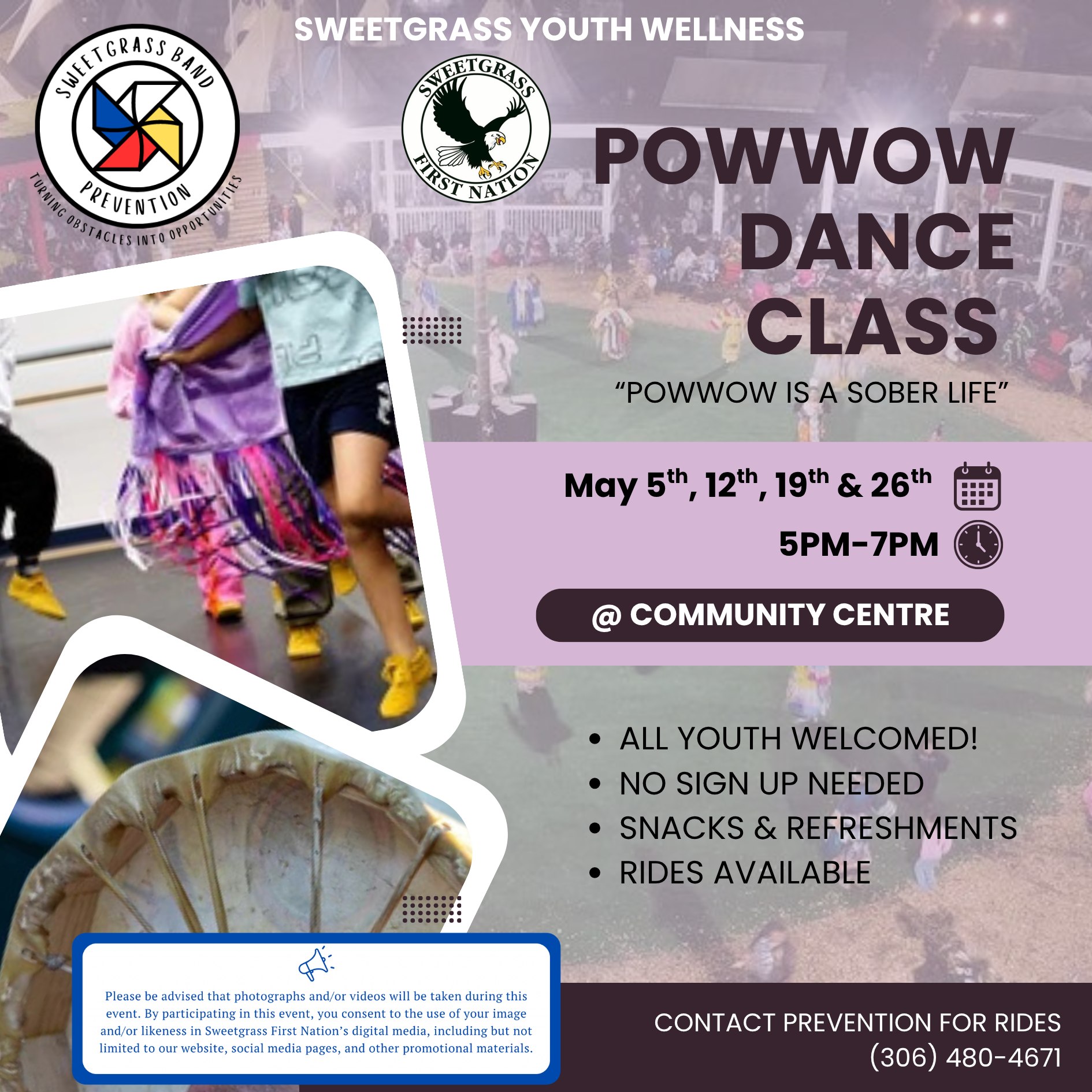 Powwow Dance Class for May