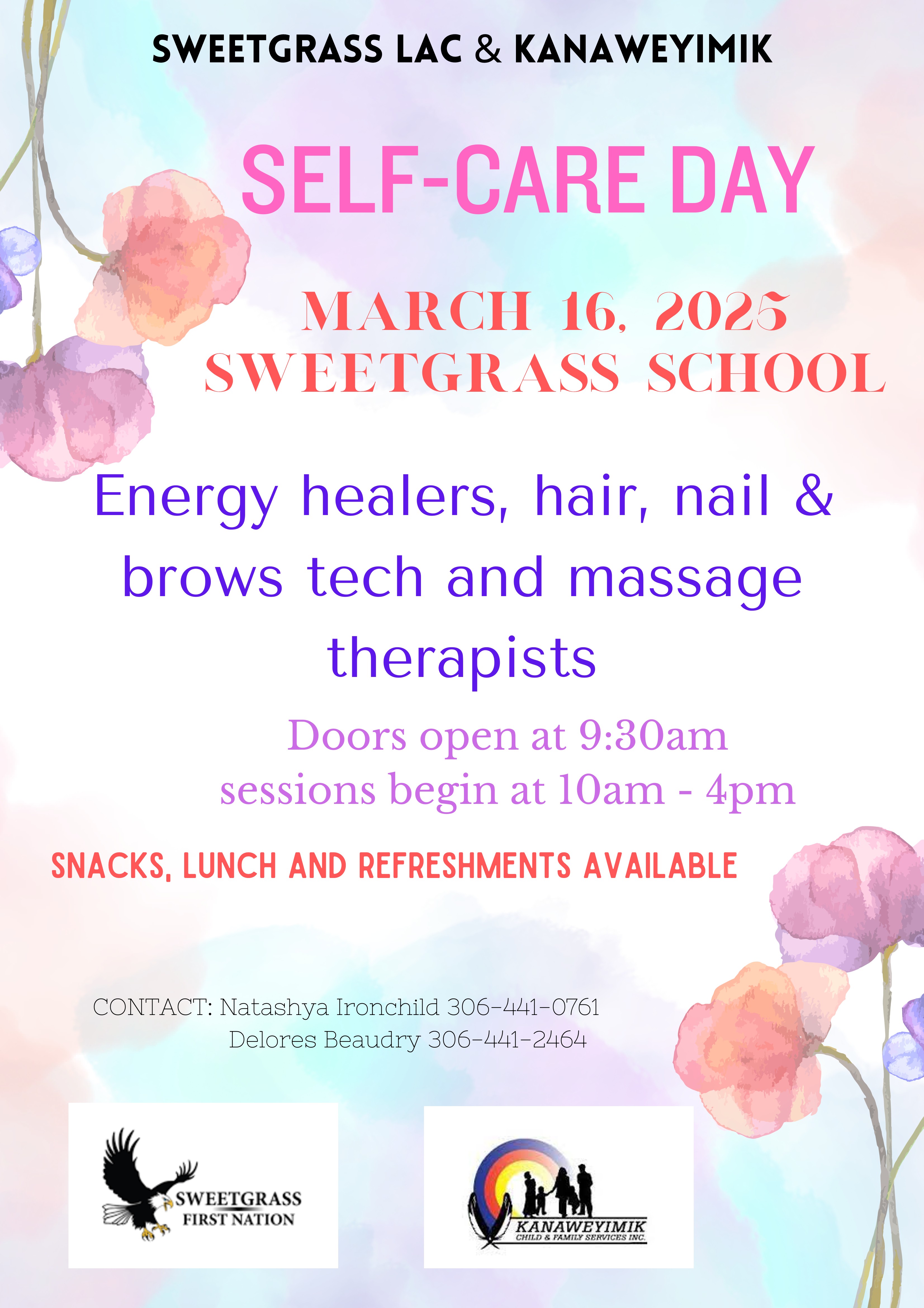 Self Care Day at Sweetgrass School