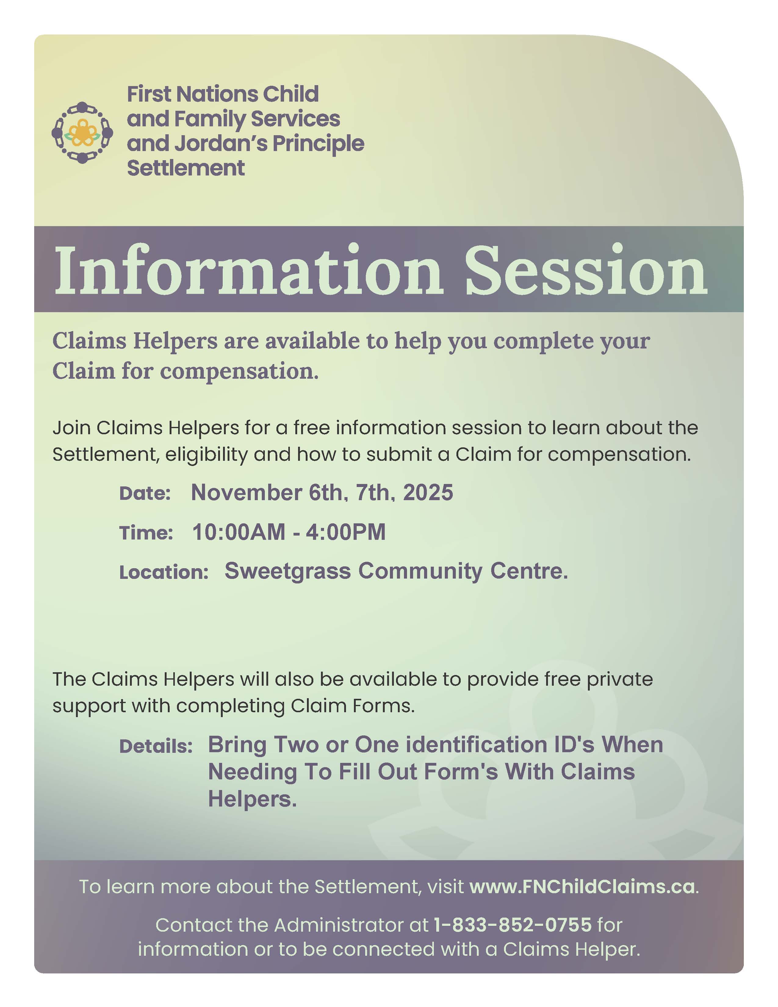 CFS & JP Settlement Information Session