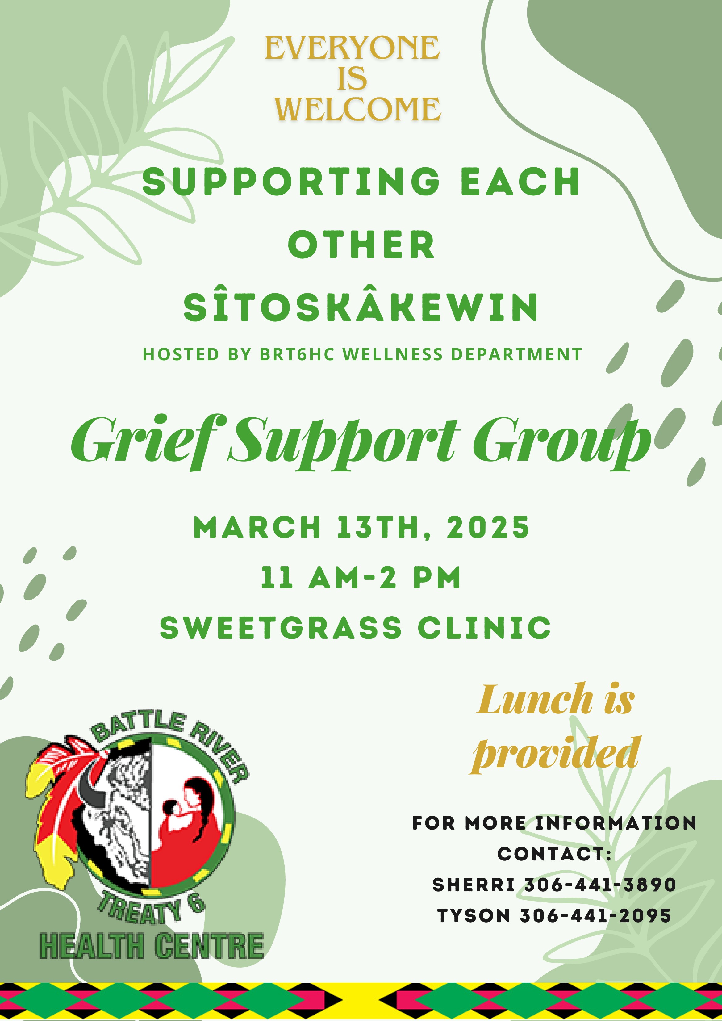 Grief Support Group for March 2025