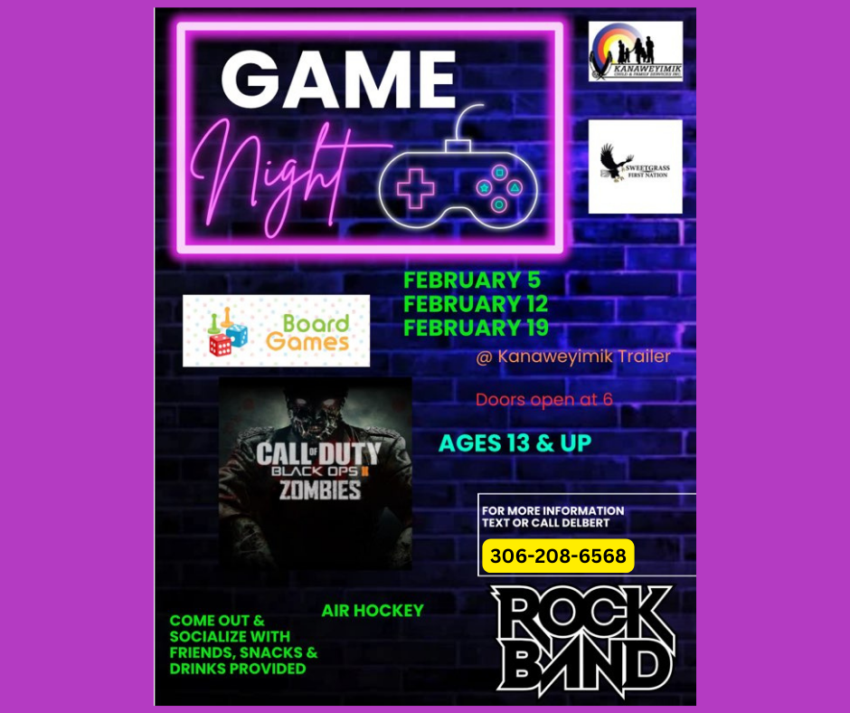 Game Nights for February